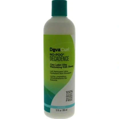 No-Poo Decadence Cleanser by DevaCurl for Unisex - 12 oz Cleanser - Fresh Bloom Skin - Premium Skincare Solutions for Nourished, Hydrated, and Radiant Skin Every Day