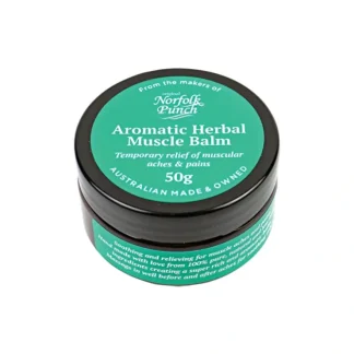 Norfolk Punch Aromatic Herbal Muscle Balm 50g - Fresh Bloom Skin - Premium Skincare Solutions for Nourished, Hydrated, and Radiant Skin Every Day