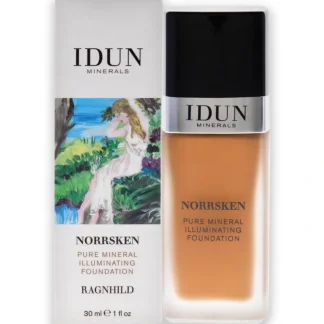 Norrsken Foundation - 221 Ragnhild by Idun Minerals for Women - 1 oz Foundation - Fresh Bloom Skin - Premium Skincare Solutions for Nourished, Hydrated, and Radiant Skin Every Day