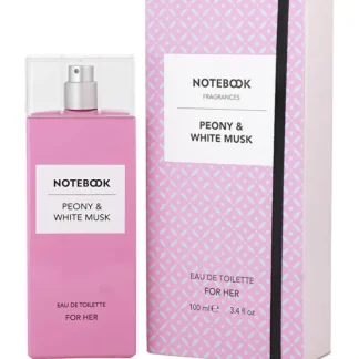 Notebook Peony & White Musk Eau De Toilette Spray 100ml/3.4oz - Fresh Bloom Skin - Premium Skincare Solutions for Nourished, Hydrated, and Radiant Skin Every Day