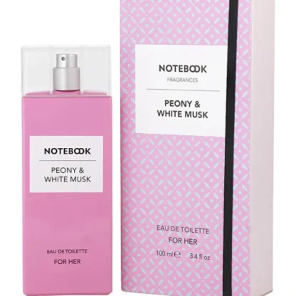 Notebook Peony & White Musk Eau De Toilette Spray 100ml/3.4oz - Fresh Bloom Skin - Premium Skincare Solutions for Nourished, Hydrated, and Radiant Skin Every Day