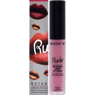 Notorious Liquid Lip Color - Nude Colony by Rude Cosmetics for Women - 0.1 oz Lipstick - Fresh Bloom Skin - Premium Skincare Solutions for Nourished, Hydrated, and Radiant Skin Every Day