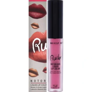 Notorious Liquid Lip Color - Vicious Cycle by Rude Cosmetics for Women - 0.1 oz Lipstick - Fresh Bloom Skin - Premium Skincare Solutions for Nourished, Hydrated, and Radiant Skin Every Day