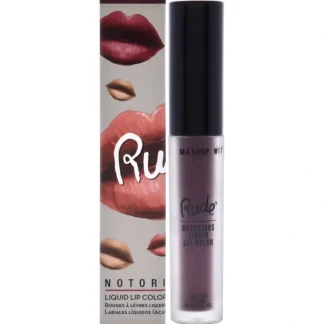 Notorious Liquid Lip Color - Deeply Disturbed by Rude Cosmetics for Women - 0.1 oz Lipstick - Fresh Bloom Skin - Premium Skincare Solutions for Nourished, Hydrated, and Radiant Skin Every Day