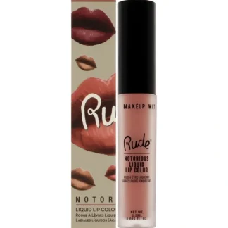 Notorious Liquid Lip Color - False Hope by Rude Cosmetics for Women - 0.1 oz Lipstick - Fresh Bloom Skin - Premium Skincare Solutions for Nourished, Hydrated, and Radiant Skin Every Day