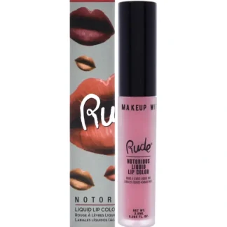 Notorious Liquid Lip Color - Going Topless by Rude Cosmetics for Women - 0.1 oz Lipstick - Fresh Bloom Skin - Premium Skincare Solutions for Nourished, Hydrated, and Radiant Skin Every Day