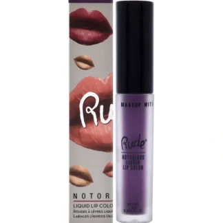 Notorious Liquid Lip Color - Madly Mental by Rude Cosmetics for Women - 0.1 oz Lipstick - Fresh Bloom Skin - Premium Skincare Solutions for Nourished, Hydrated, and Radiant Skin Every Day