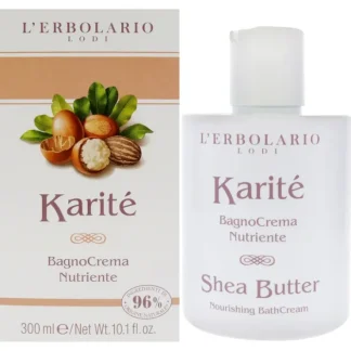 Nourishing Bath Cream - Shea Butter by LErbolario for Unisex - 10.1 oz Body Wash - Fresh Bloom Skin - Premium Skincare Solutions for Nourished, Hydrated, and Radiant Skin Every Day
