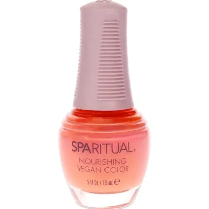 Nourishing Vegan Color - Growing Young by SpaRitual for Women - 0.5 oz Nail Polish - Fresh Bloom Skin - Premium Skincare Solutions for Nourished, Hydrated, and Radiant Skin Every Day