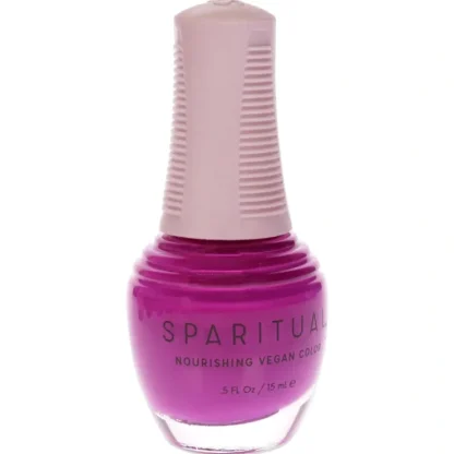 Nourishing Vegan Color - In The Flow by SpaRitual for Women - 0.5 oz Nail Polish - Fresh Bloom Skin - Premium Skincare Solutions for Nourished, Hydrated, and Radiant Skin Every Day