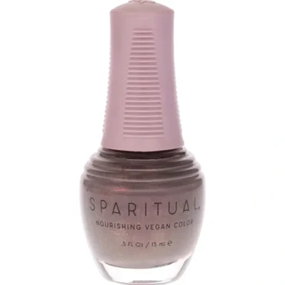 Nourishing Vegan Color - Present by SpaRitual for Women - 0.5 oz Nail Polish - Fresh Bloom Skin - Premium Skincare Solutions for Nourished, Hydrated, and Radiant Skin Every Day