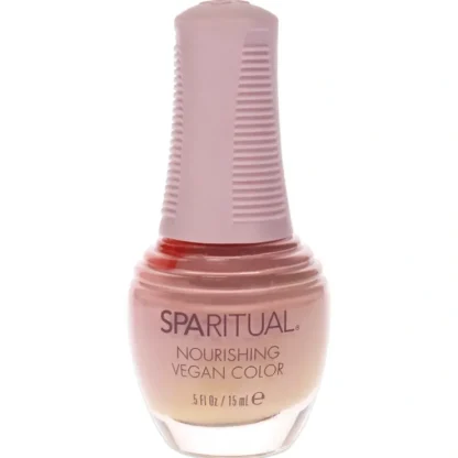 Nourishing Vegan Color - Unleash by SpaRitual for Women - 0.5 oz Nail Polish - Fresh Bloom Skin - Premium Skincare Solutions for Nourished, Hydrated, and Radiant Skin Every Day