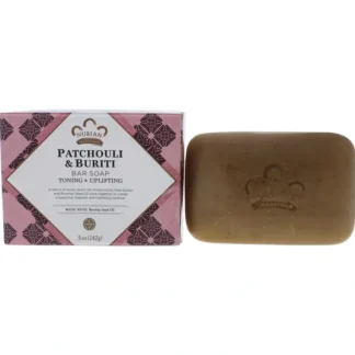 Nubian Heritage Patchouli and Buriti Bar Soap by Nubian Heritage for Unisex - 5 oz Bar Soap - Fresh Bloom Skin - Premium Skincare Solutions for Nourished, Hydrated, and Radiant Skin Every Day