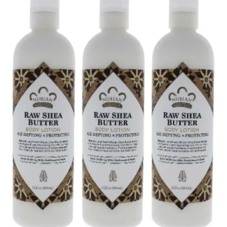 Nubian Heritage Raw Shea Butter Body Lotion by Nubian Heritage for Unisex - 13 oz Body Lotion - Pack of 3 - Fresh Bloom Skin - Premium Skincare Solutions for Nourished, Hydrated, and Radiant Skin Every Day