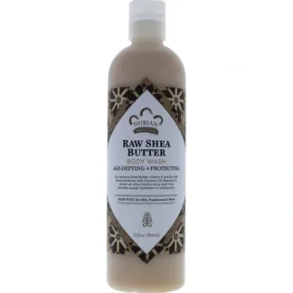 Nubian Heritage Raw Shea Butter Body Wash by Nubian Heritage for Unisex - 13 oz Body Wash - Fresh Bloom Skin - Premium Skincare Solutions for Nourished, Hydrated, and Radiant Skin Every Day