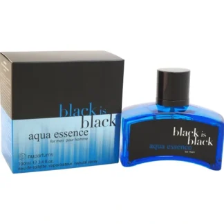 Nuparfums Black is Black Aqua Essence by Nuparfums for Men - 3.4 oz EDT Spray - Fresh Bloom Skin - Premium Skincare Solutions for Nourished, Hydrated, and Radiant Skin Every Day
