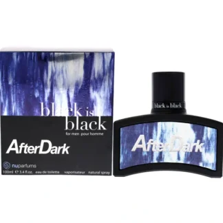 Nuparfums Black Is Black After Dark by Nuparfums for Men - 3.4 oz EDT Spray - Fresh Bloom Skin - Premium Skincare Solutions for Nourished, Hydrated, and Radiant Skin Every Day