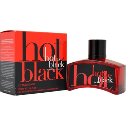 Nuparfums Hot Is Black by Nuparfums for Men - 3.4 oz EDT Spray - Fresh Bloom Skin - Premium Skincare Solutions for Nourished, Hydrated, and Radiant Skin Every Day