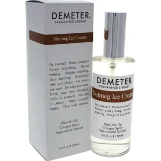 Nutmeg Ice Cream by Demeter for Women - 4 oz Cologne Spray - Fresh Bloom Skin - Premium Skincare Solutions for Nourished, Hydrated, and Radiant Skin Every Day