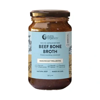 Nutra Organics Bone Broth Beef Concentrate Natural Beef 390g - Fresh Bloom Skin - Premium Skincare Solutions for Nourished, Hydrated, and Radiant Skin Every Day