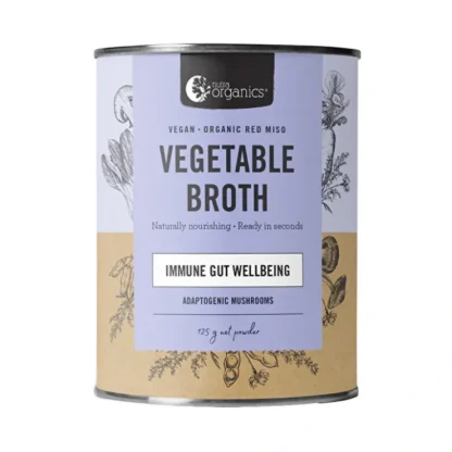 Nutra Organics Broth Vegetable Adaptogenic Mushrooms 125g - Fresh Bloom Skin - Premium Skincare Solutions for Nourished, Hydrated, and Radiant Skin Every Day