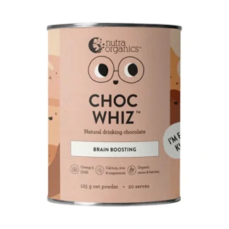 Nutra Organics Choc Whiz 125g - Fresh Bloom Skin - Premium Skincare Solutions for Nourished, Hydrated, and Radiant Skin Every Day