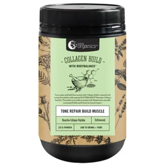 Nutra Organics Collagen Build Unflavoured 225g - Fresh Bloom Skin - Premium Skincare Solutions for Nourished, Hydrated, and Radiant Skin Every Day