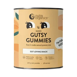 Nutra Organics Gutsy Gummies Mango 300g - Fresh Bloom Skin - Premium Skincare Solutions for Nourished, Hydrated, and Radiant Skin Every Day