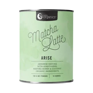 Nutra Organics Matcha Latte (Arise) 100g - Fresh Bloom Skin - Premium Skincare Solutions for Nourished, Hydrated, and Radiant Skin Every Day