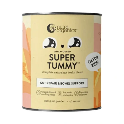 Nutra Organics Super Tummy Unflavoured 200g - Fresh Bloom Skin - Premium Skincare Solutions for Nourished, Hydrated, and Radiant Skin Every Day