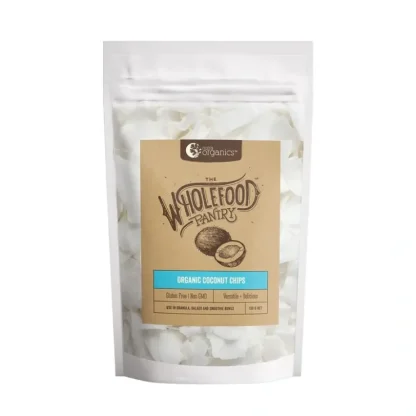 Nutra Organics The Wholefood Pantry Organic Coconut Chips 150g - Fresh Bloom Skin - Premium Skincare Solutions for Nourished, Hydrated, and Radiant Skin Every Day