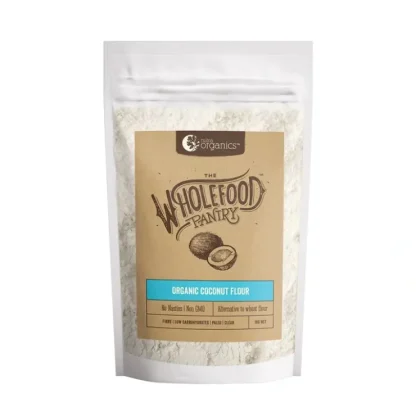 Nutra Organics The Wholefood Pantry Organic Coconut Flour 1 kg - Fresh Bloom Skin - Premium Skincare Solutions for Nourished, Hydrated, and Radiant Skin Every Day