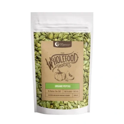 Nutra Organics The Wholefood Pantry Organic Pepitis 200g - Fresh Bloom Skin - Premium Skincare Solutions for Nourished, Hydrated, and Radiant Skin Every Day