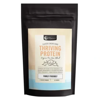 Nutra Organics Thriving Protein (Organic Pea Rice Blend) Cacao Choc 1 kg - Fresh Bloom Skin - Premium Skincare Solutions for Nourished, Hydrated, and Radiant Skin Every Day