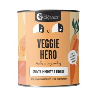 Nutra Organics Veggie Hero 200g - Fresh Bloom Skin - Premium Skincare Solutions for Nourished, Hydrated, and Radiant Skin Every Day