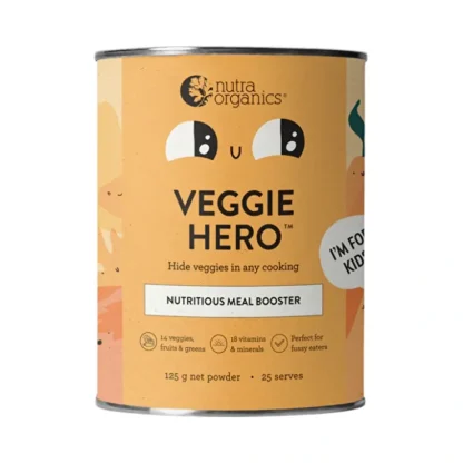Nutra Organics Veggie Hero 125g - Fresh Bloom Skin - Premium Skincare Solutions for Nourished, Hydrated, and Radiant Skin Every Day