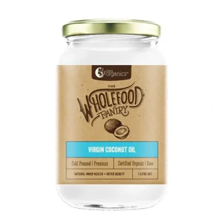 Nutra Organics Wholefood Pantry Organic Cold Pressed Virgin Coconut Oil 1000ml - Fresh Bloom Skin - Premium Skincare Solutions for Nourished, Hydrated, and Radiant Skin Every Day