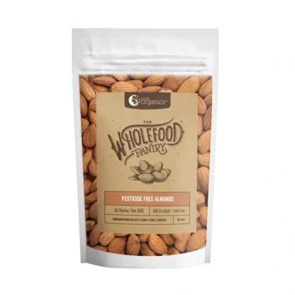 Nutra Organics Wholefood Pantry Pesticide Free Almonds 1kg - Fresh Bloom Skin - Premium Skincare Solutions for Nourished, Hydrated, and Radiant Skin Every Day