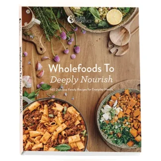 Nutra Organics Wholefoods To Deeply Nourish Recipe Book Version 2 by Nutra Organics - Fresh Bloom Skin - Premium Skincare Solutions for Nourished, Hydrated, and Radiant Skin Every Day