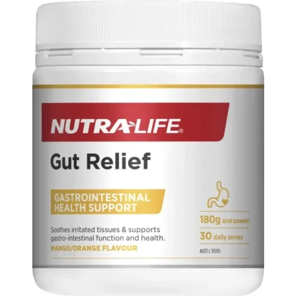 Nutra-Life Gut Relief 180g - Fresh Bloom Skin - Premium Skincare Solutions for Nourished, Hydrated, and Radiant Skin Every Day