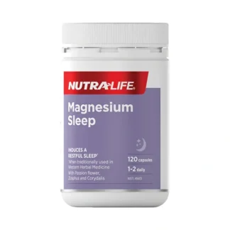 NutraLife Magnesium Sleep 120c - Fresh Bloom Skin - Premium Skincare Solutions for Nourished, Hydrated, and Radiant Skin Every Day
