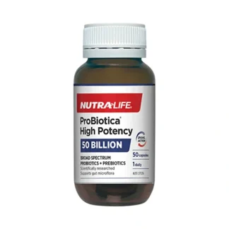 NutraLife ProBiotica High Potency (50 Billion) 50c - Fresh Bloom Skin - Premium Skincare Solutions for Nourished, Hydrated, and Radiant Skin Every Day