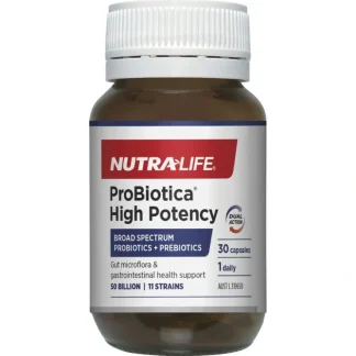 Nutra-Life Probiotica High Potency 30 Capsules - Fresh Bloom Skin - Premium Skincare Solutions for Nourished, Hydrated, and Radiant Skin Every Day