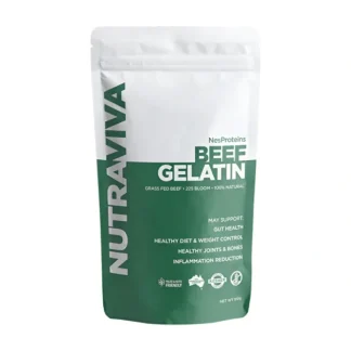 Nutraviva Beef Gelatin (Grass Fed) 100g - Fresh Bloom Skin - Premium Skincare Solutions for Nourished, Hydrated, and Radiant Skin Every Day