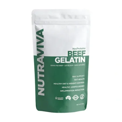 Nutraviva Beef Gelatin (Grass Fed) 100g - Fresh Bloom Skin - Premium Skincare Solutions for Nourished, Hydrated, and Radiant Skin Every Day