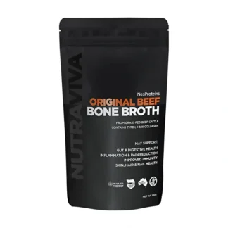 Nutraviva Bone Broth Original Beef 100g - Fresh Bloom Skin - Premium Skincare Solutions for Nourished, Hydrated, and Radiant Skin Every Day