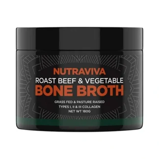 Nutraviva Bone Broth Roast Beef & Vegetable 180g - Fresh Bloom Skin - Premium Skincare Solutions for Nourished, Hydrated, and Radiant Skin Every Day