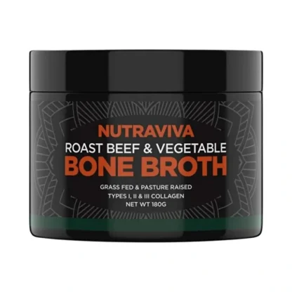 Nutraviva Bone Broth Roast Beef & Vegetable 180g - Fresh Bloom Skin - Premium Skincare Solutions for Nourished, Hydrated, and Radiant Skin Every Day