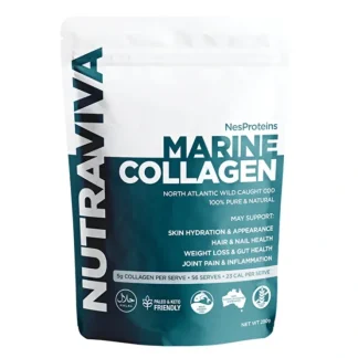 Nutraviva Marine Collagen 280g - Fresh Bloom Skin - Premium Skincare Solutions for Nourished, Hydrated, and Radiant Skin Every Day