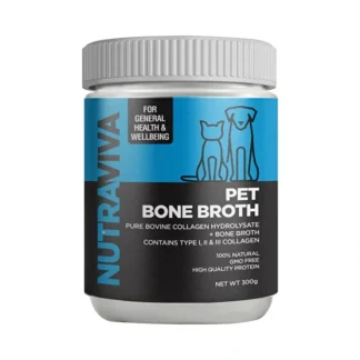 Nutraviva Pet Bone Broth (Pure Bovine Collagen Hydrosylate + Bone Broth) 300g - Fresh Bloom Skin - Premium Skincare Solutions for Nourished, Hydrated, and Radiant Skin Every Day
